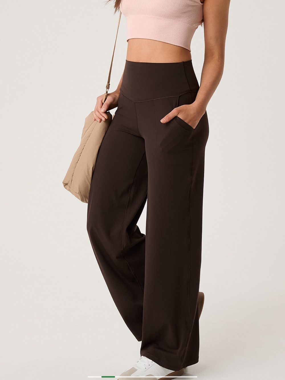 Aerie OFFLINE real me brown trouser